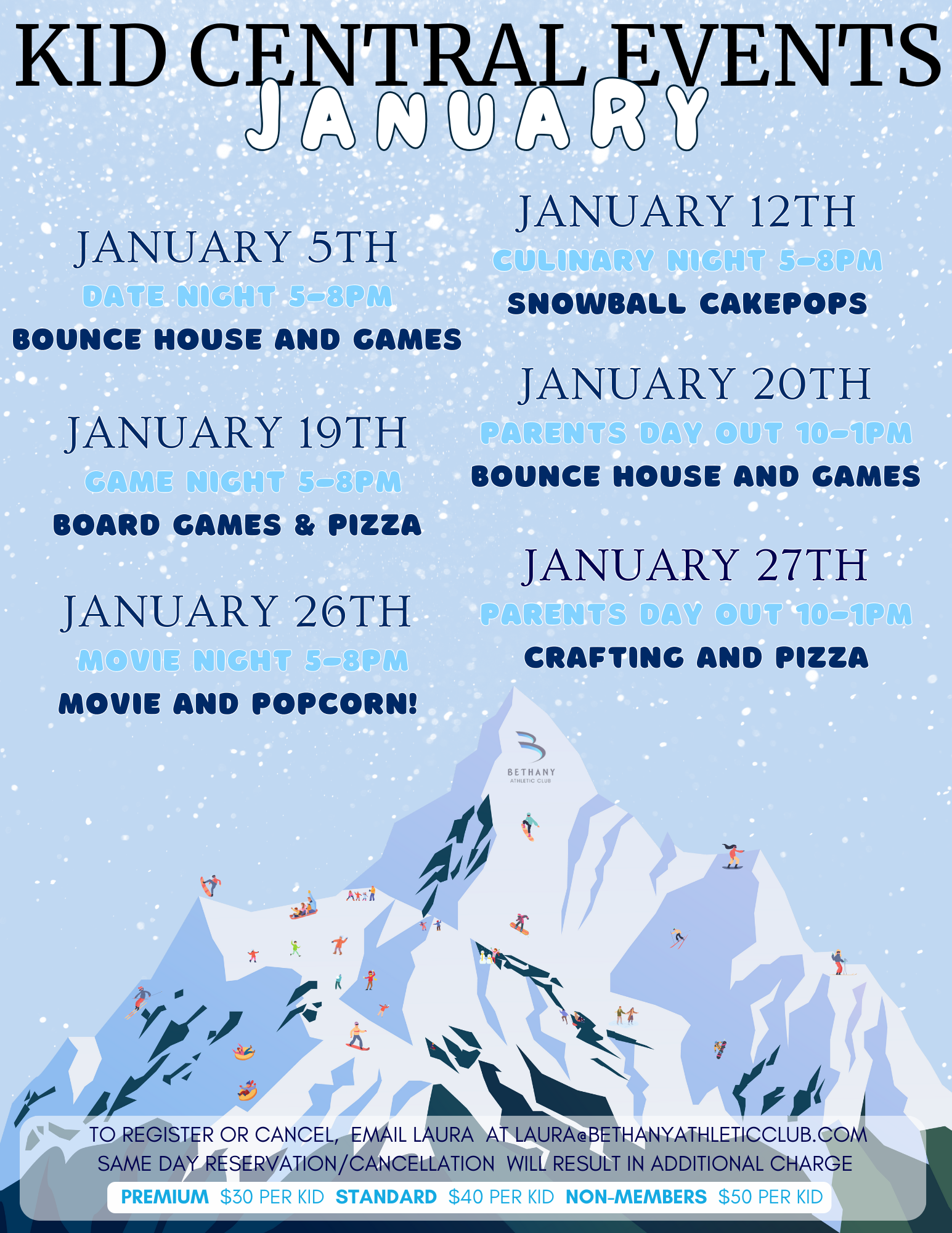 Kids Daycare Events for January 2024 in Portland Oregon