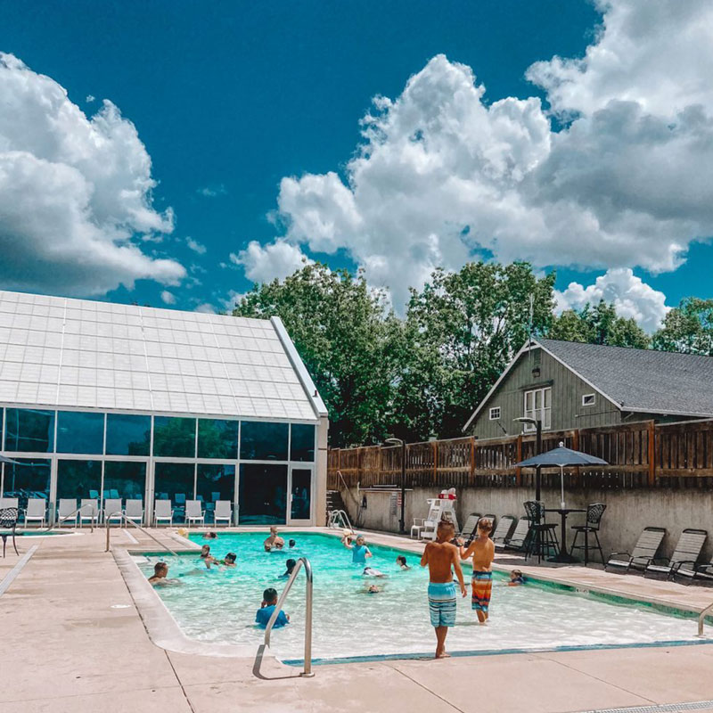 Swimming Pool at Bethany Athletic Club in Portland Oregon