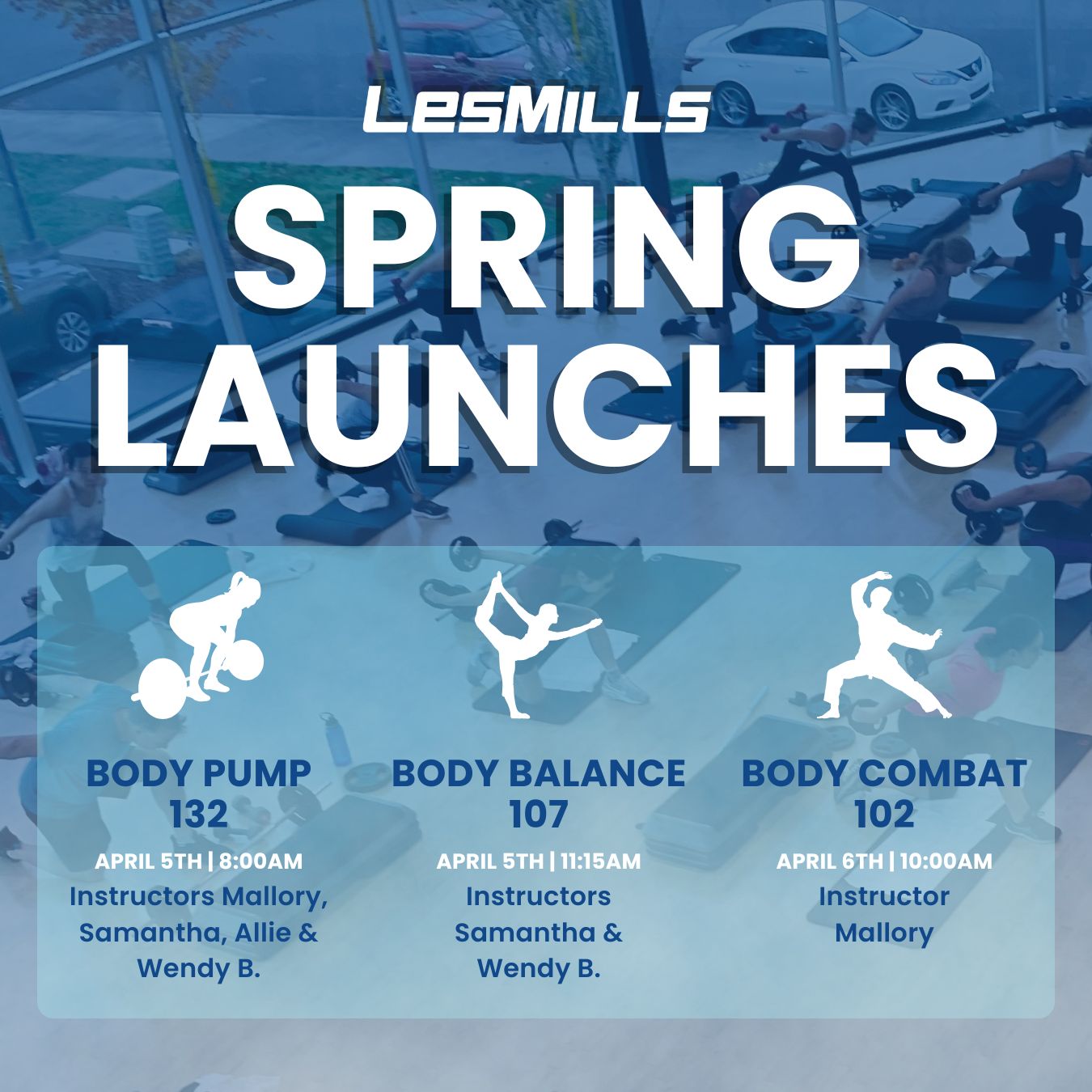 Les Mills Spring Launches at Bethany Athletic Club in Portland Oregon